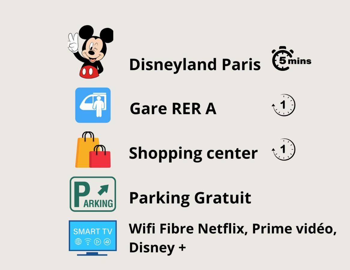 Disneyland Paris Station 2min Apartamento *